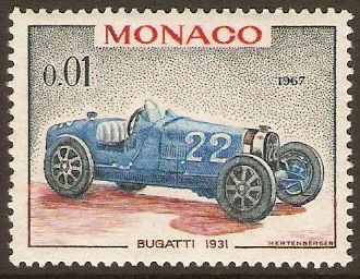 Monaco 1967 1c Grand Prix Series. SG868.