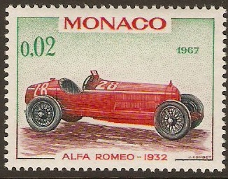 Monaco 1967 2c Grand Prix Series. SG869.