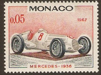 Monaco 1967 5c Grand Prix Series. SG870.