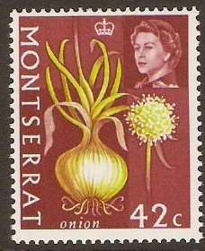 Montserrat 1965 42c Fruits and Vegetables Series. SG171.