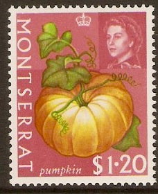 Montserrat 1965 $1.20 Fruits and Vegetables Series. SG174.