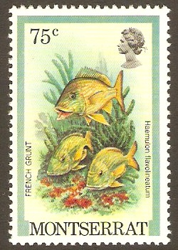 Montserrat 1981 75c Fish Series. SG564.
