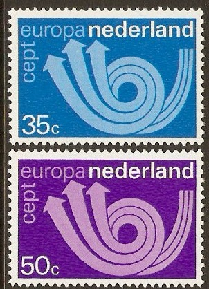Netherlands 1973 Europa Stamps. SG1171-SG1172.