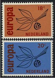 Netherlands 1965 Europa Set. SG999-SG1000.