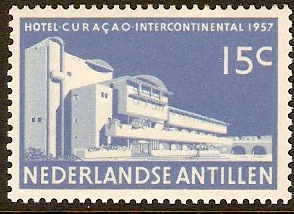 Netherlands Antilles 1957 Hotel Opening. SG366.