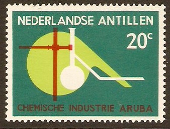 Netherlands Antilles 1963 Industry Stamp. SG450.