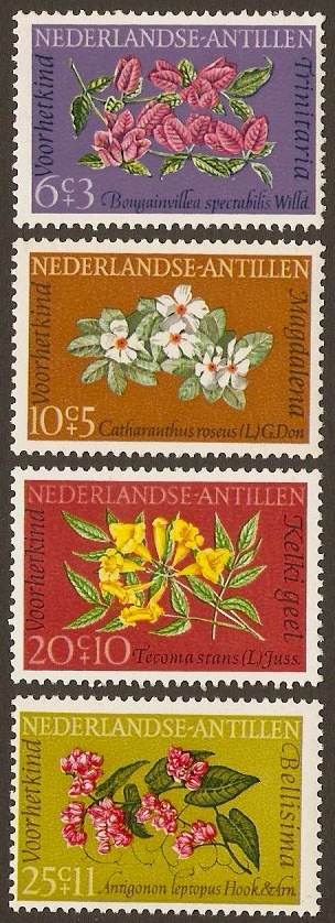Netherlands Antilles 1964 Childrens Stamps. SG453-SG456.