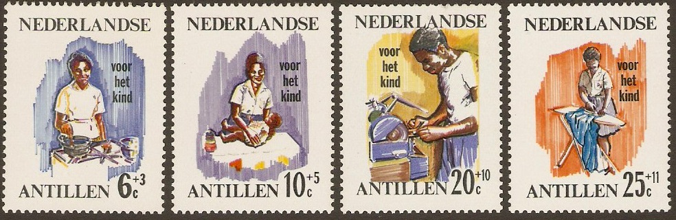 Netherlands Antilles 1966 Child Welfare Stamps. SG482-SG485.
