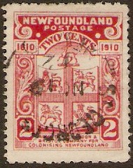 Newfoundland 1910 2c Rose-carmine. SG96.