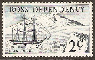 Ross Dependency 1967 2c Indigo. SG5.