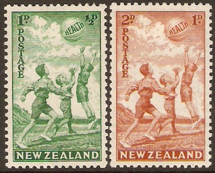 New Zealand 1940 Health Stamps Set. SG626-SG627.