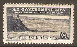 New Zealand 1947 2d Life Insurance Stamp. SGL44.