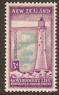 New Zealand 1947 3d Life Insurance Stamp. SGL46.
