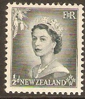 New Zealand 1953 d Slate-black. SG723.
