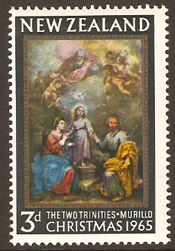 New Zealand 1965 3d Christmas Stamp. SG834.