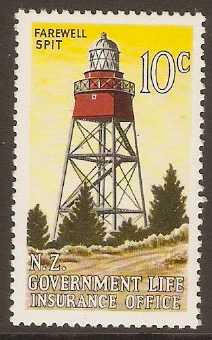 New Zealand 1969 10c Life Insurance Stamp. SGL61.