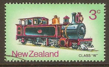 New Zealand 1973 3c Steam Locomotives series. SG1003.