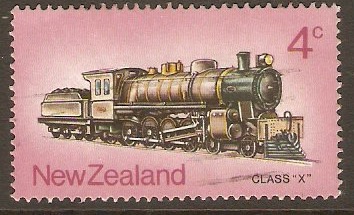New Zealand 1973 4c Steam Locomotives series. SG1004.