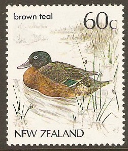 New Zealand 1982 60c Birds Series. SG1291.