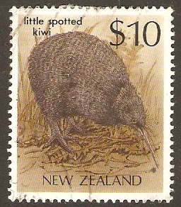 New Zealand 1982 $10 Native Birds Series. SG1297.