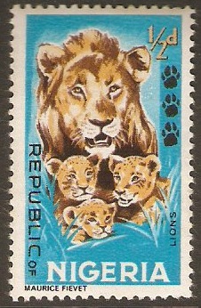 Nigeria 1965 d Wildlife Series. SG172.