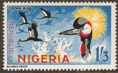 Nigeria 1965 1s.3d Wildlife Series. SG181.