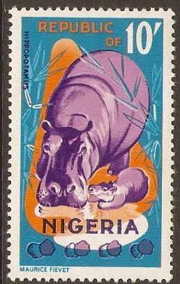 Nigeria 1965 10s Wildlife Series. SG184.