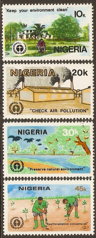 Nigeria 1982 UN Anniversary Set. SG434-SG437.