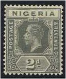 Nigeria 1914 2d. Grey. SG3.