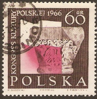 Poland 1966 Cultural Congress Stamp. SG1693.