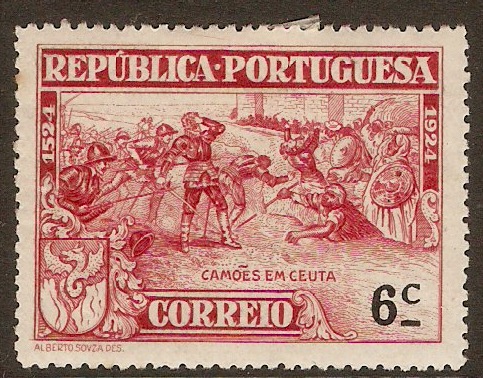 Portugal 1924 6c Camoens Commemoration series. SG604.