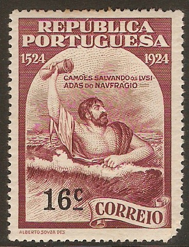 Portugal 1924 16c Camoens Commemoration series. SG608.