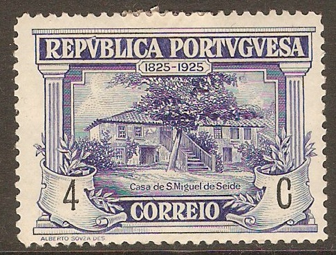 Portugal 1925 4c Branco Commemoration series. SG633.