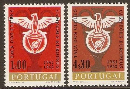 Portugal 1963 Benfica Set. SG1219-SG1220.