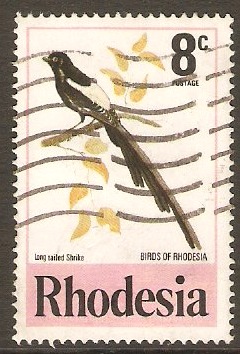 Rhodesia 1977 8c Birds Series. SG540.