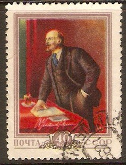 Russia 1956 40k Lenin Anniversary. SG1961.