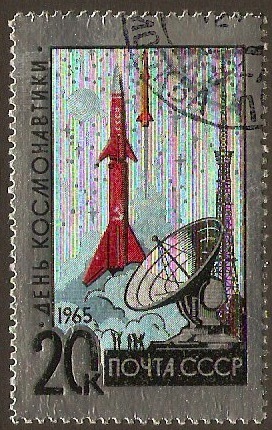 Russia 1965 Space Celebration. SG3117.
