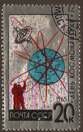 Russia 1965 Space Celebration. SG3118.