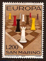 San Marino 1965 Europa Stamp. SG782.