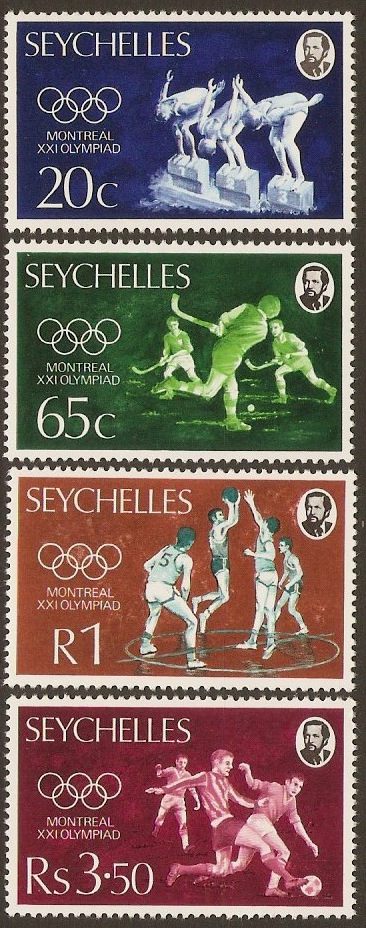 Seychelles 1976 Olympic Games Set. SG365-SG368.