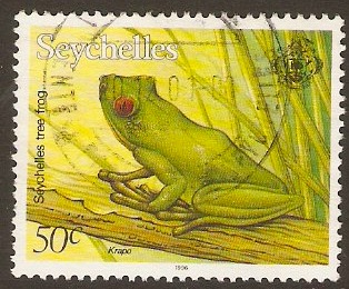 Seychelles 1993 50c Tree Frog. SG817.