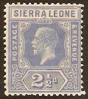 Sierra Leone 1921 2d Ultramarine. SG135.