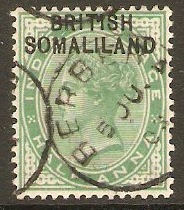 Somaliland Protectorate 1903 a Yellow-green. SG1.