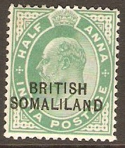 Somaliland Protectorate 1903 a Green. SG25.