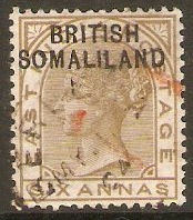 Somaliland Protectorate 1903 6a Olive-bistre. SG7.