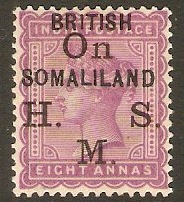 Somaliland Protectorate 1903 8a Dull mauve - Official. SGO4.