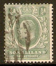 Somaliland Protectorate 1905 a Dull green and green. SG45.