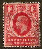 Somaliland Protectorate 1912 1a Red. SG61.