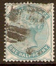Natal 1882 d Blue-green. SG97.