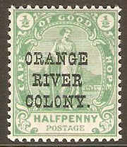 Orange River Colony 1900 d Green. SG133.